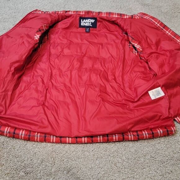 Lands' End Women's Outerwear Down Puffer Vest Size L/P - Picture 6 of 7
